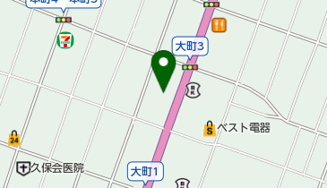 中国料理 松野の地図画像