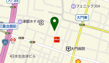 日本料理 のざきの地図画像
