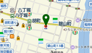 鉄板Dining ゆうあの地図画像