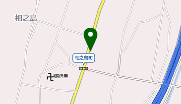 とら食堂の地図画像