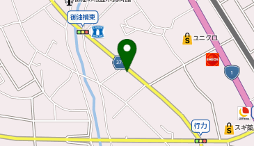 餃子の音羽の地図画像