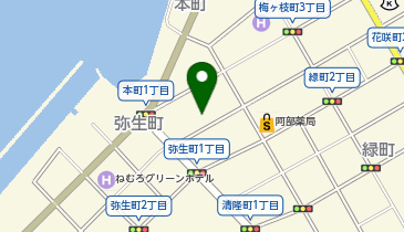 南蛮倉庫の地図画像