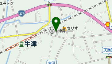 福來朗の地図画像