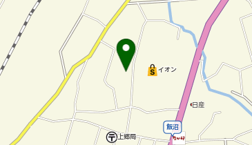 藍花の地図画像