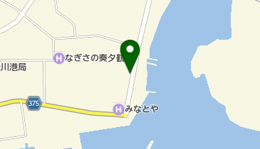 おいかわ食堂の地図画像