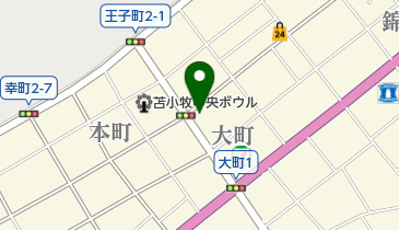 そば処 松葉の地図画像