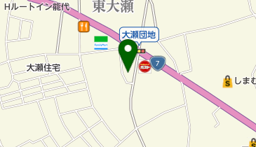 R-fact cafeの地図画像