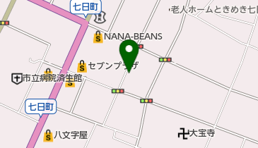 山形の茶道具店 甘味処 香月苑の地図画像