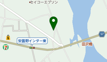 おやきの店 うしこしの地図画像