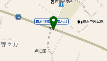 あし川 分店の地図画像