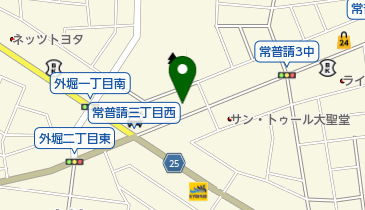 めん処 たつ味の地図画像