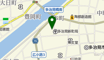 お好み焼き たち花の地図画像