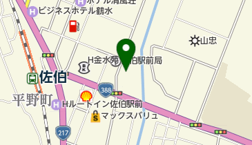 炭火焼 二九八の地図画像