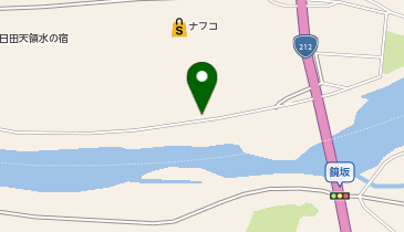 レストラン山水の地図画像