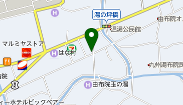 かくち処 はなりの地図画像