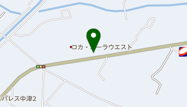 ダクゥイ 中津店の地図画像