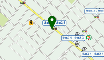 北郷珈琲館の地図画像