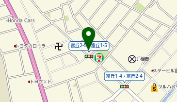 中華屋台加匠の地図画像