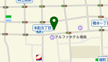 ダイニング禄 本町店の地図画像