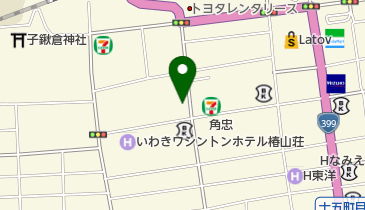 串焼ダイニングいおりの地図画像