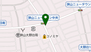 ハスノハナの地図画像