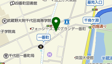 一番町のの地図画像