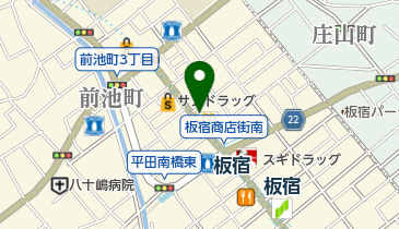 たべもんやBM 板宿店の地図画像