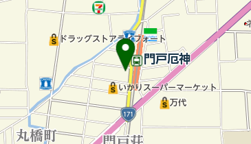 岡谷の地図画像