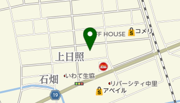 VidaCafe 一関店の地図画像
