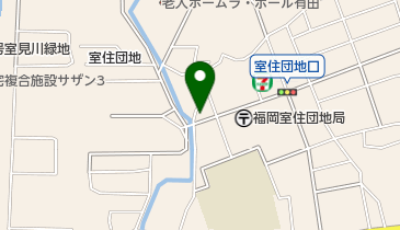 ぎょうざの店の地図画像