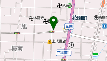 喫茶 ラッキーの地図画像