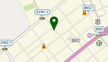三十三商店 苫小牧本店の地図画像