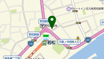 アラジン 若松店の地図画像