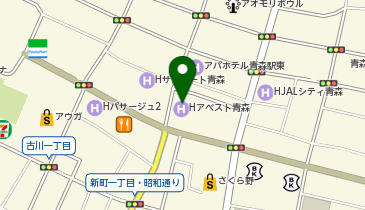 あすか 新町店の地図画像