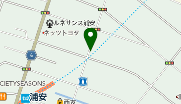 コロッケのマルヤの地図画像