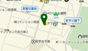 中国料理 虎包 盛岡店の地図画像