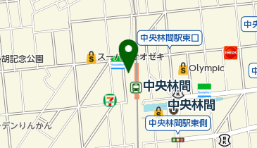 名代箱根そば 中央林間店の地図画像