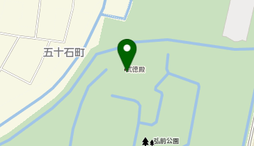 喫茶北の郭の地図画像
