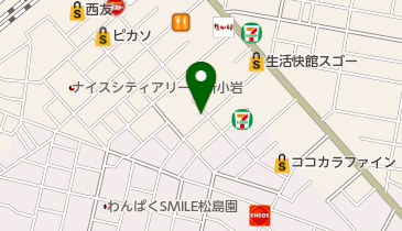 bar chairsの地図画像