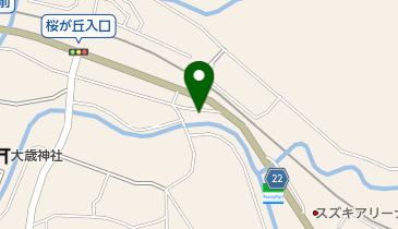 喫茶べんてんの地図画像