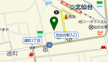 博多もつ鍋 だるまんまるの地図画像