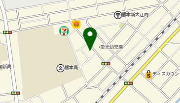 とんかつの萬の地図画像