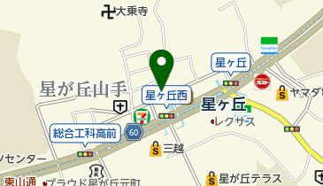 レアル 星ヶ丘店の地図画像