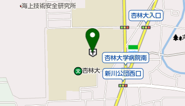 日比谷松本楼 杏林大学病院店の地図画像