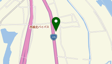 オレンジの地図画像