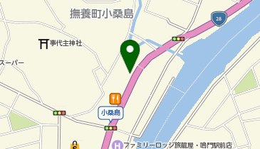 あじの家の地図画像