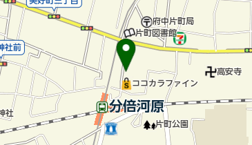 Bar 灯の地図画像