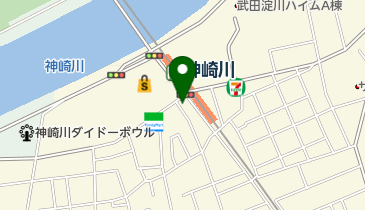 かみすばし珈琲の地図画像