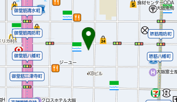 魚と野菜 つじ田の地図画像