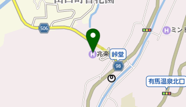 銀水荘 兆楽の地図画像